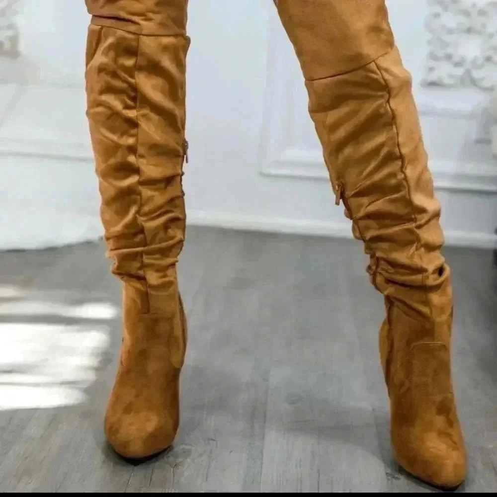 Unmatchable boots in tan - Picture 2 of 10